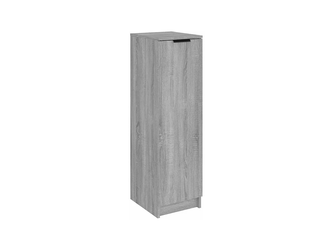 Meuble à chaussures Sonoma gris 30x35x100 Bois d'ingénierie