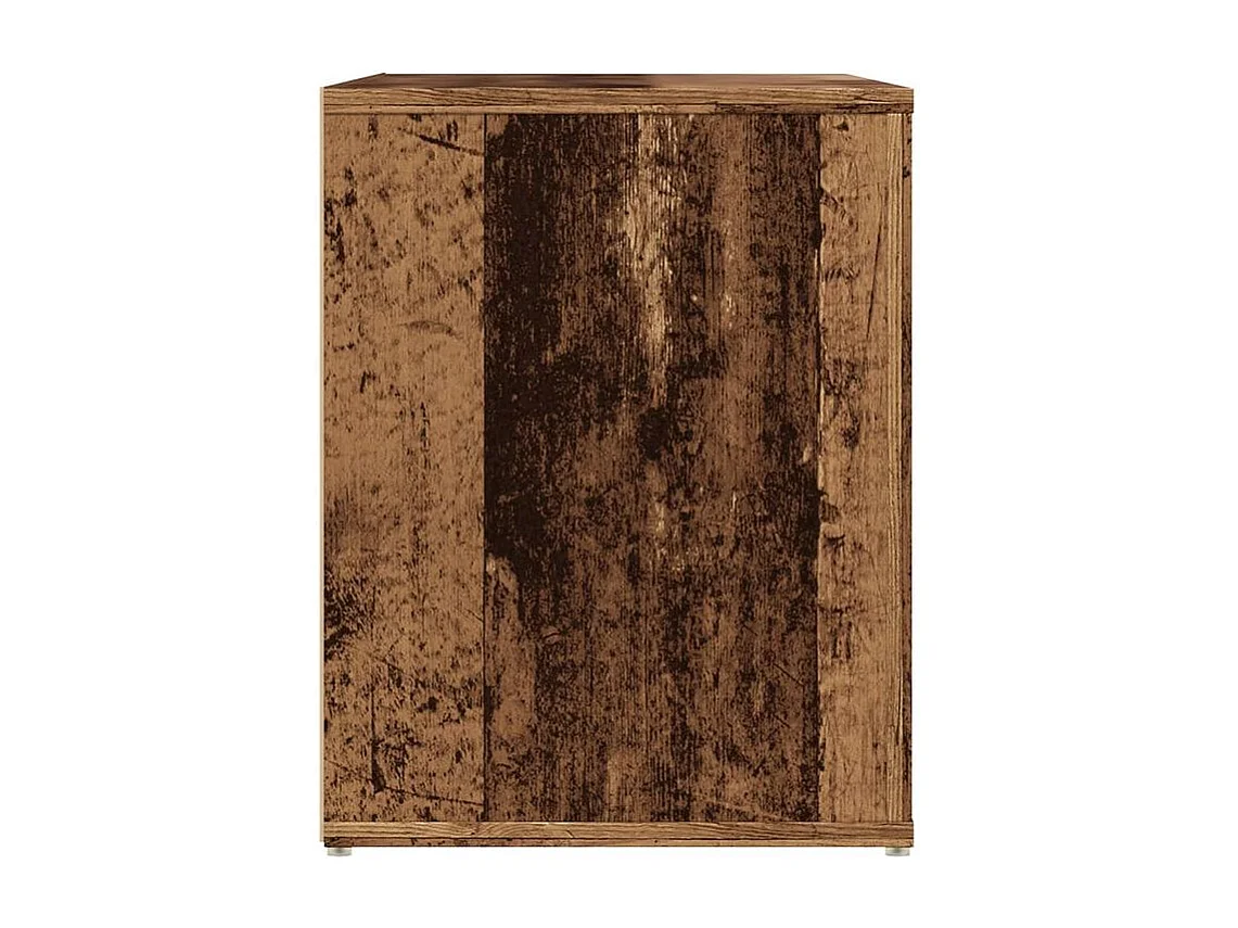 Banc à chaussures vieux bois 100x35x45 bois d'ingénierie