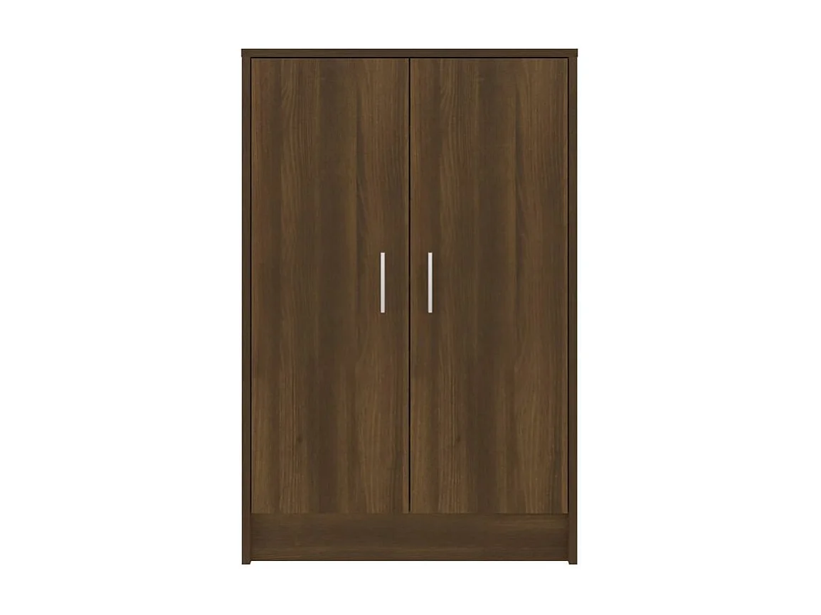 Meuble à chaussures Chêne marron 60x35x92 Bois d'ingénierie
