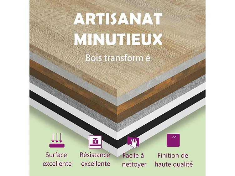 Meuble à chaussures Chêne marron 60x35x92 Bois d'ingénierie