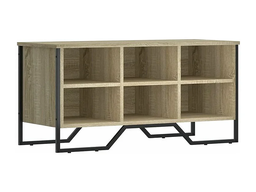 Armoire à chaussures chêne sonoma 90x38x45,5