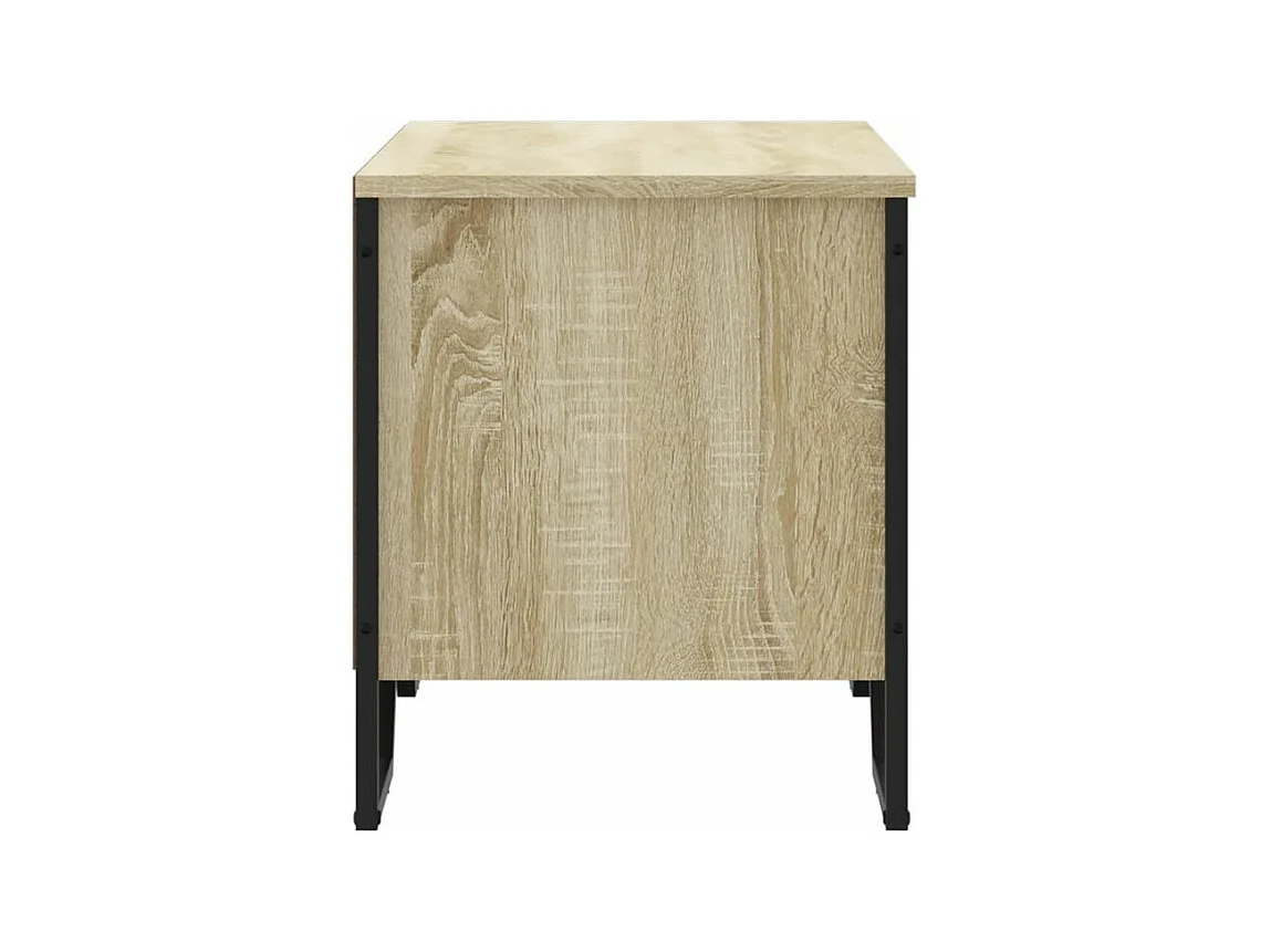 Armoire à chaussures chêne sonoma 90x38x45,5