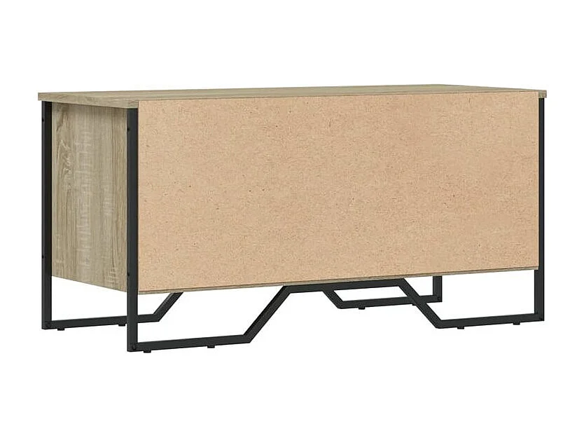 Armoire à chaussures chêne sonoma 90x38x45,5