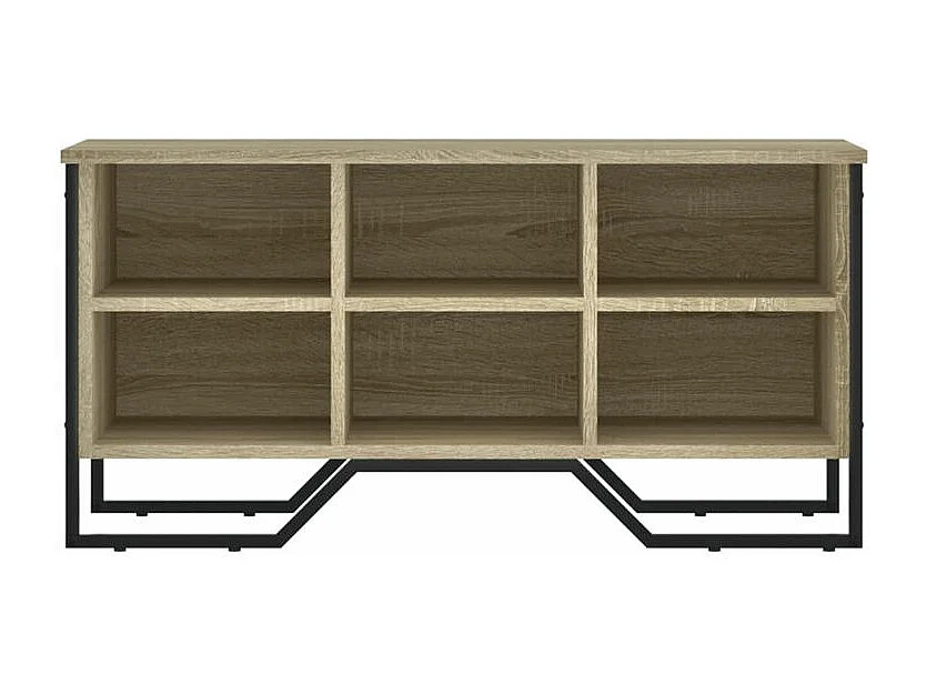 Armoire à chaussures chêne sonoma 90x38x45,5