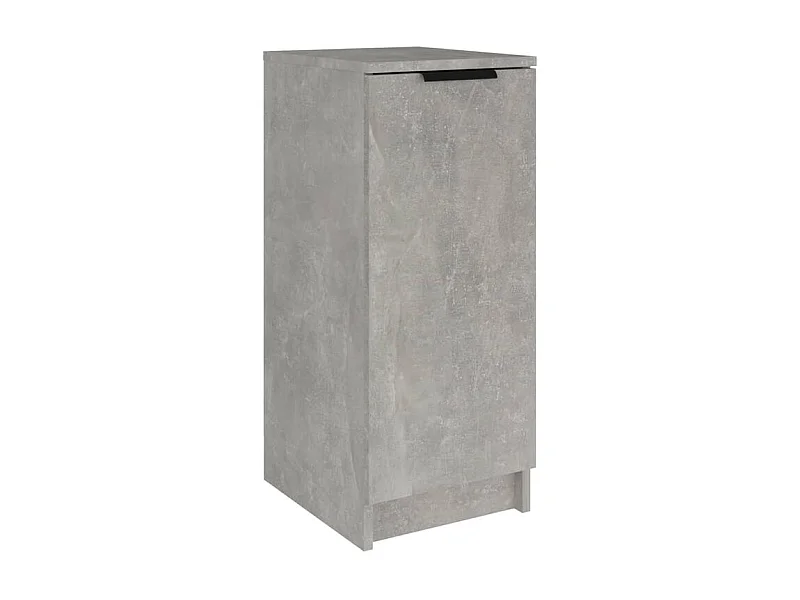 Armoire à chaussures Gris béton 30x35x70 Bois d'ingénierie