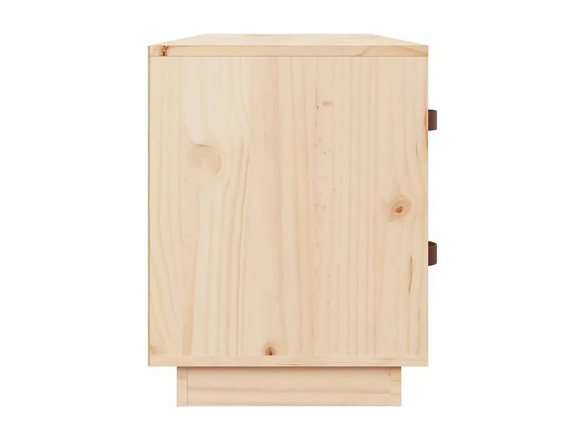 Banc à chaussures 100x34x45 Bois de pin massif