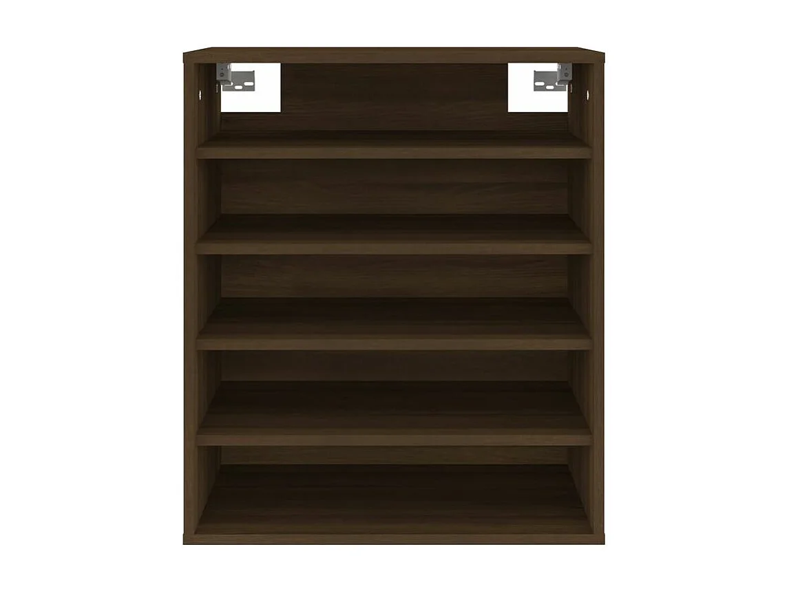 Meuble à chaussures Chêne marron 60x35x70 Bois d'ingénierie