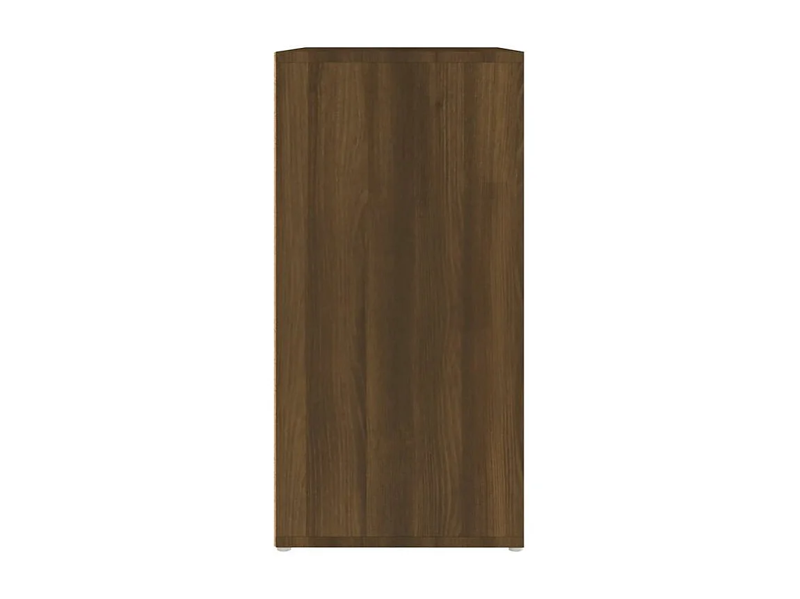 Meuble à chaussures Chêne marron 60x35x70 Bois d'ingénierie