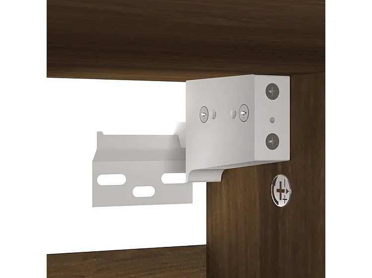 Meuble à chaussures Chêne marron 60x35x70 Bois d'ingénierie