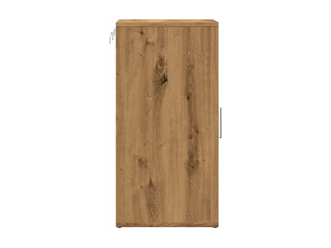 Armoire à chaussures chêne artisanal bois d'ingénierie