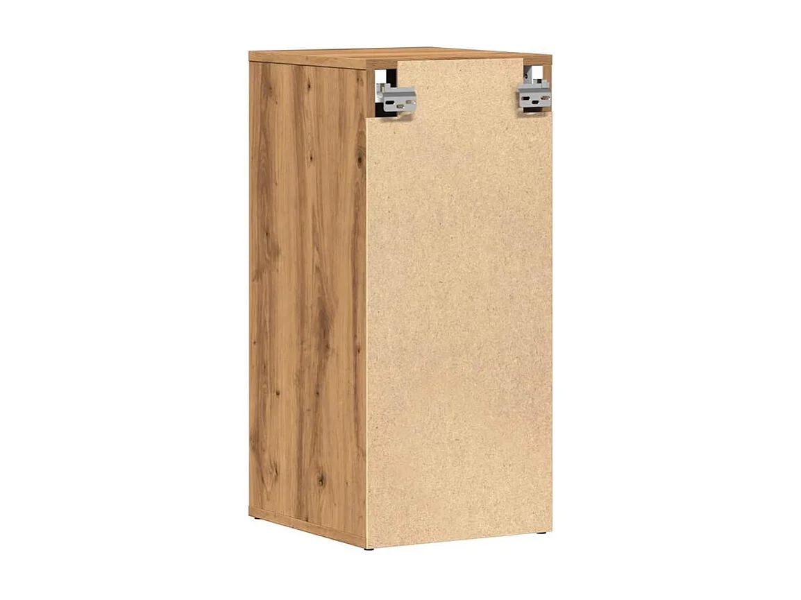 Armoire à chaussures chêne artisanal bois d'ingénierie