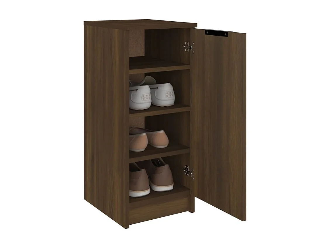 Meuble à chaussures Chêne marron 30x35x70 Bois d'ingénierie
