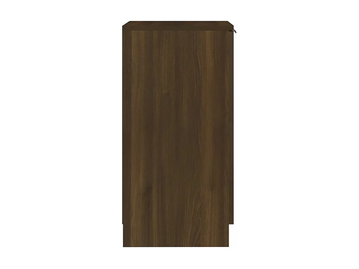 Meuble à chaussures Chêne marron 30x35x70 Bois d'ingénierie