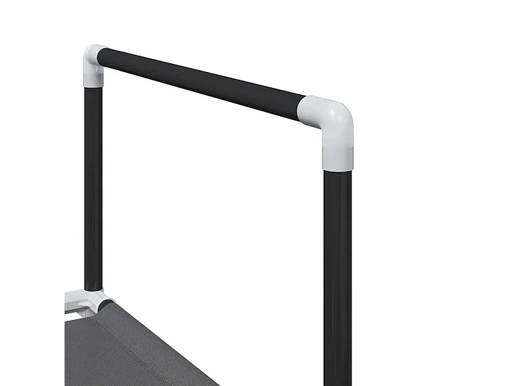 Étagère à chaussures 10 niveaux 44x28x180 tissu non-tissé