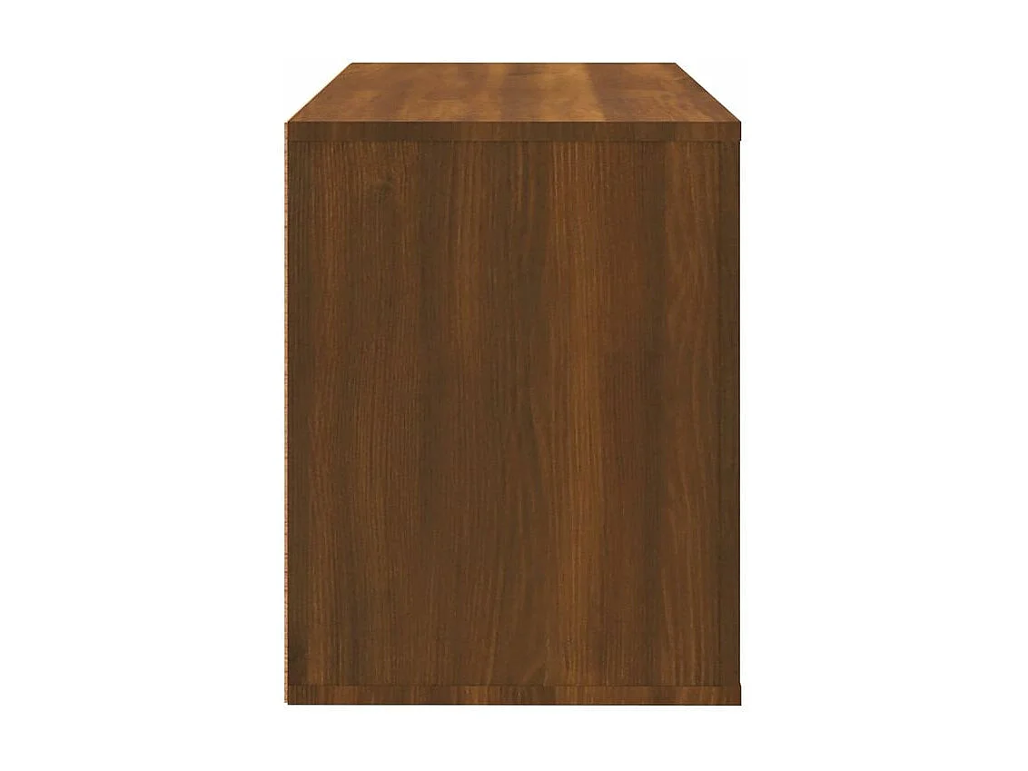 Armoire à chaussures Chêne marron 80x35x45 Bois d'ingénierie
