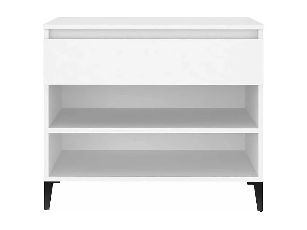 Armoire à chaussures Blanc 70x36x60 Bois d'ingénierie