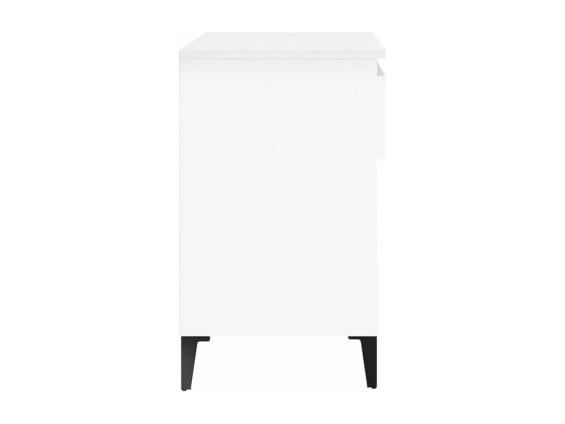 Armoire à chaussures Blanc 70x36x60 Bois d'ingénierie