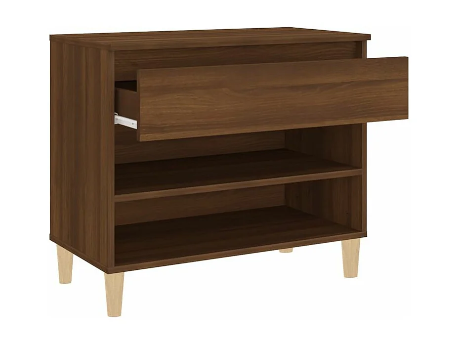 Armoire à chaussures Chêne marron 70x36x60 Bois d'ingénierie