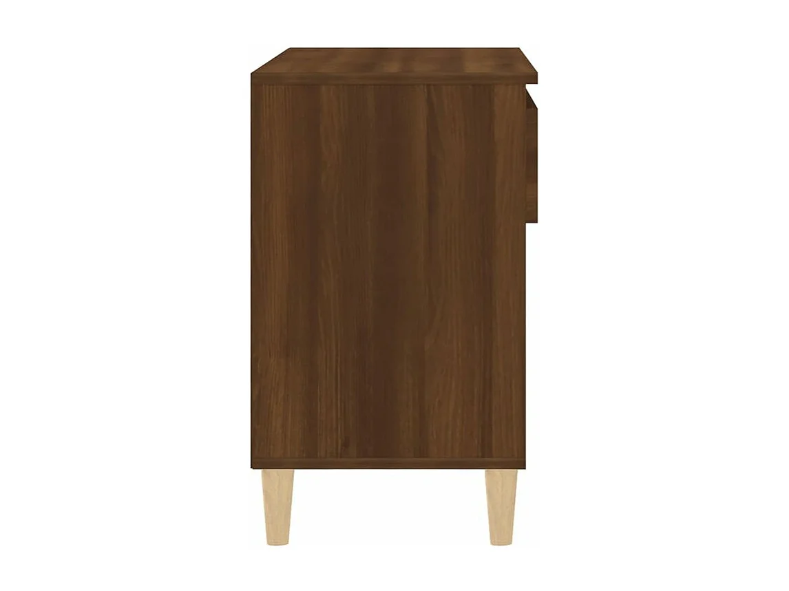 Armoire à chaussures Chêne marron 70x36x60 Bois d'ingénierie