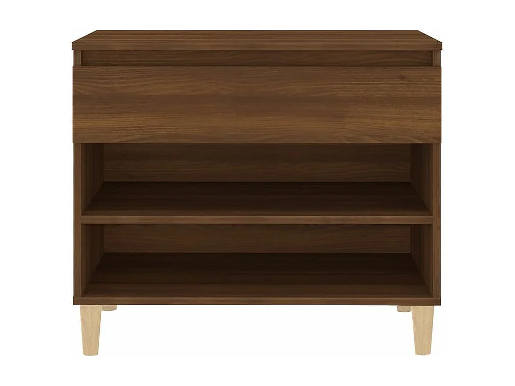 Armoire à chaussures Chêne marron 70x36x60 Bois d'ingénierie