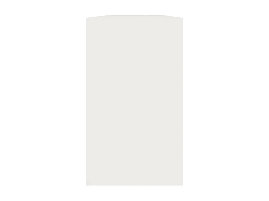 Meuble à chaussures 1 porte rabattable Venta - Version classique-Couleur Blanc brillant