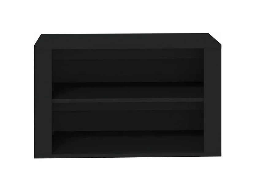 Étagère à chaussures 2 niveaux Padela – Praticité et élégance pour un intérieur bien rangé-Couleur Noir