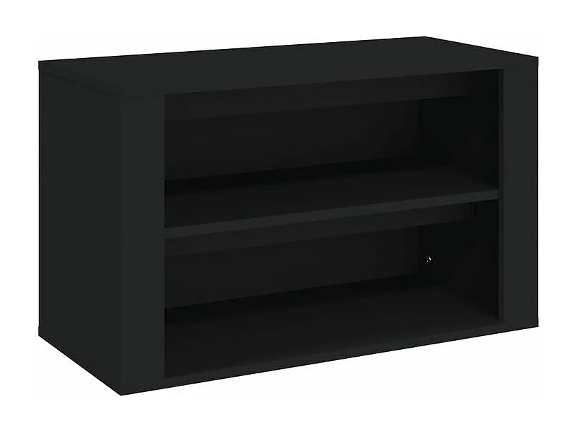 Étagère à chaussures 2 niveaux Padela – Praticité et élégance pour un intérieur bien rangé-Couleur Noir