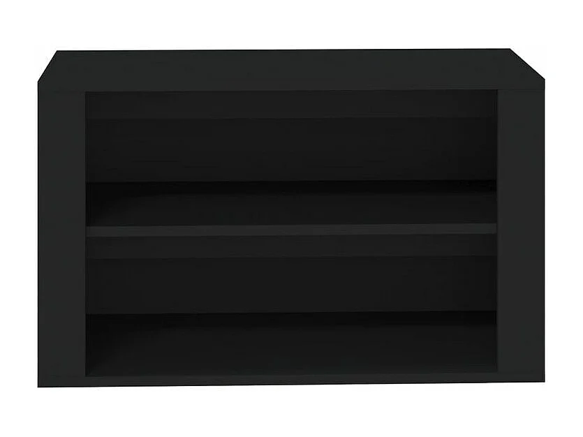 Étagère à chaussures 2 niveaux Padela – Praticité et élégance pour un intérieur bien rangé-Couleur Noir