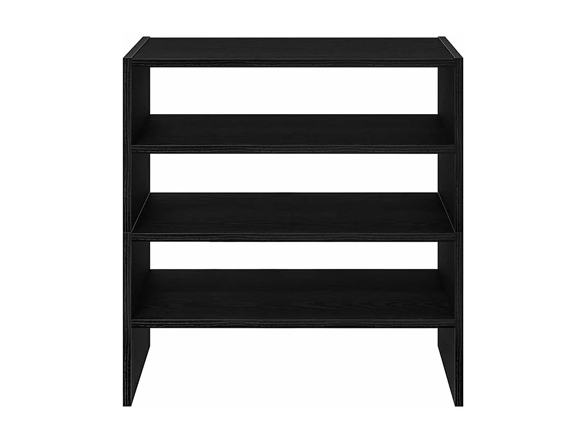 Étagères à chaussures 2 pcs empilable chêne marron 60x30x30,5