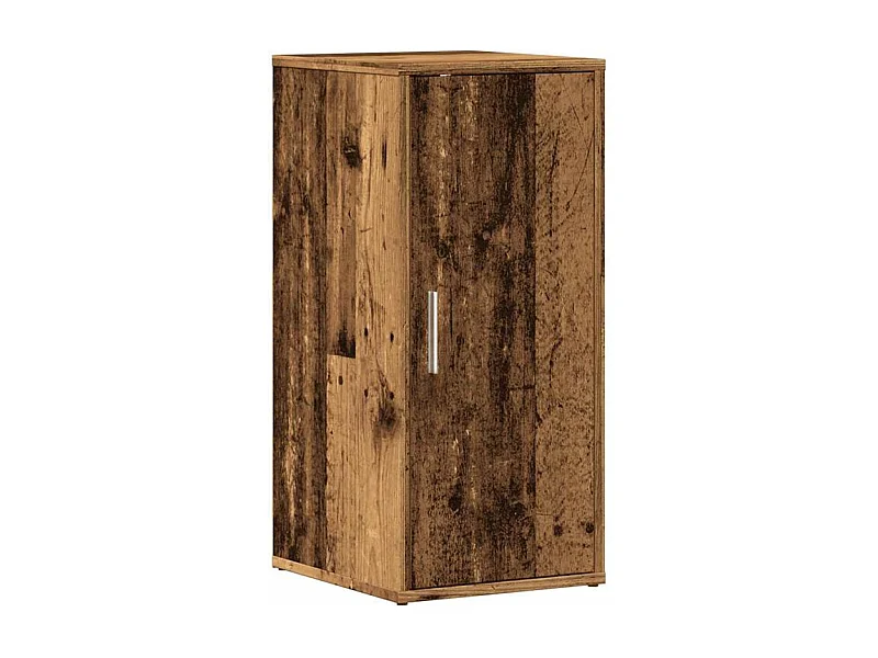 Armoire à chaussures vieux bois 32x35x70 bois d'ingénierie