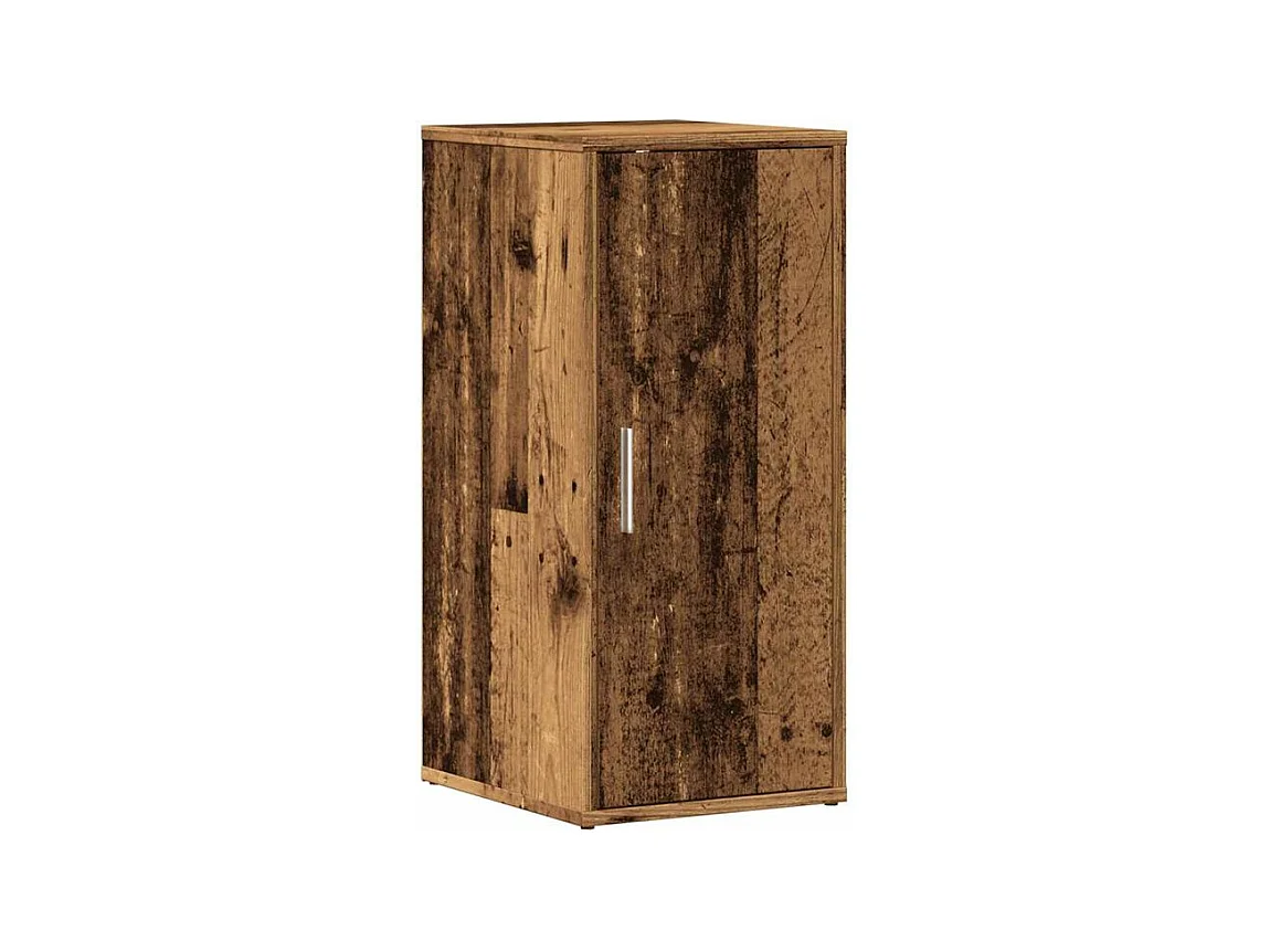 Armoire à chaussures vieux bois 32x35x70 bois d'ingénierie