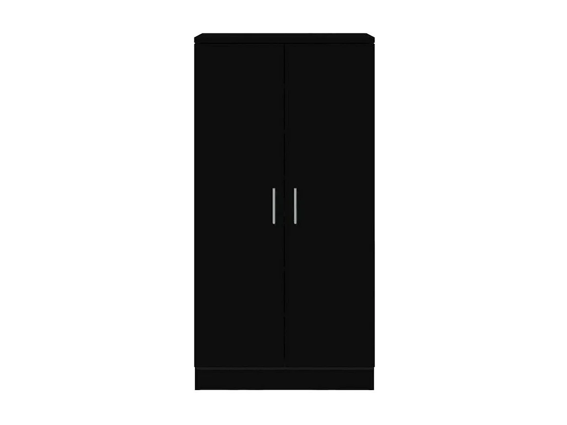 Meuble à chaussures 7 niveaux Palina L55xH108xP35 – Élégance et fonctionnalité-Couleur Noir