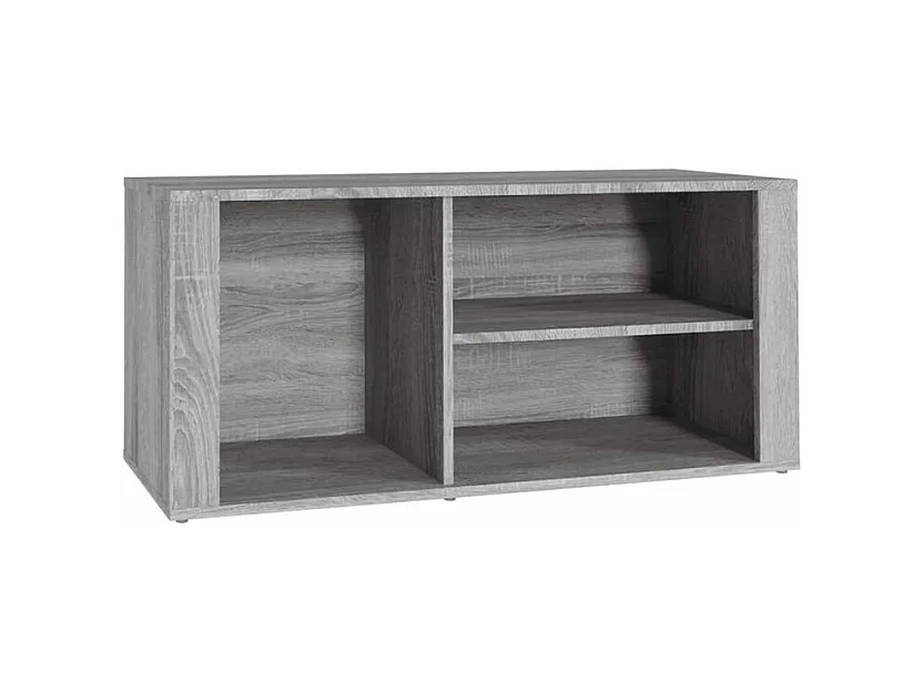 Armoire à chaussures Sonoma gris 100x35x45 Bois d'ingénierie