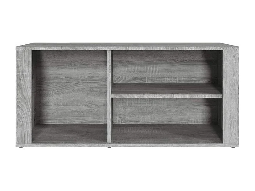 Armoire à chaussures Sonoma gris 100x35x45 Bois d'ingénierie