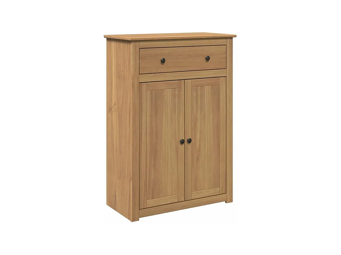 Armoire à chaussures Panama 80x40x114 bois de pin massif