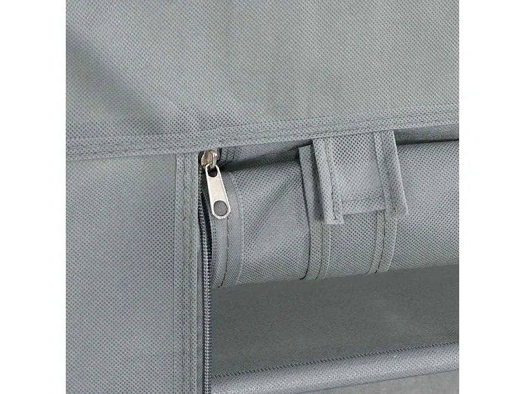 Meuble à chaussures gris 60,5x30x97 tissu non tissé