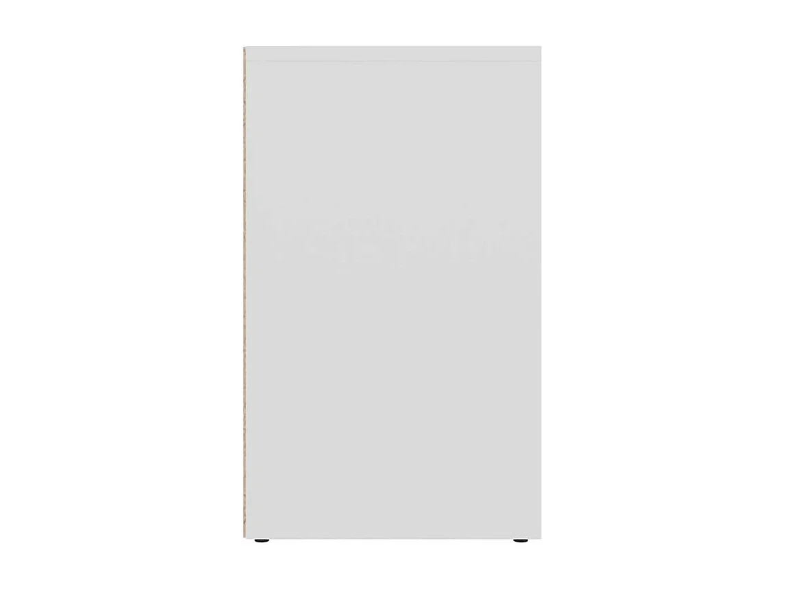 Armoires à chaussures 2 pcs Blanc 52,5x30x50