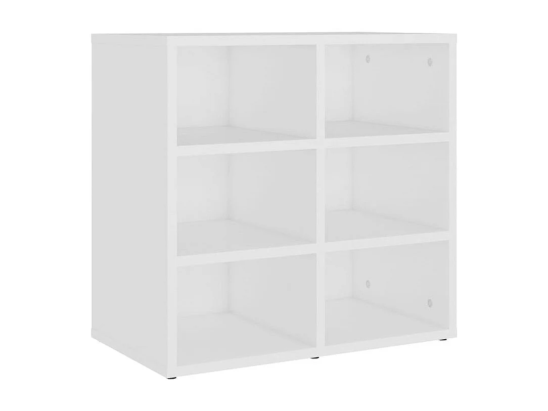 Armoires à chaussures 2 pcs Blanc 52,5x30x50