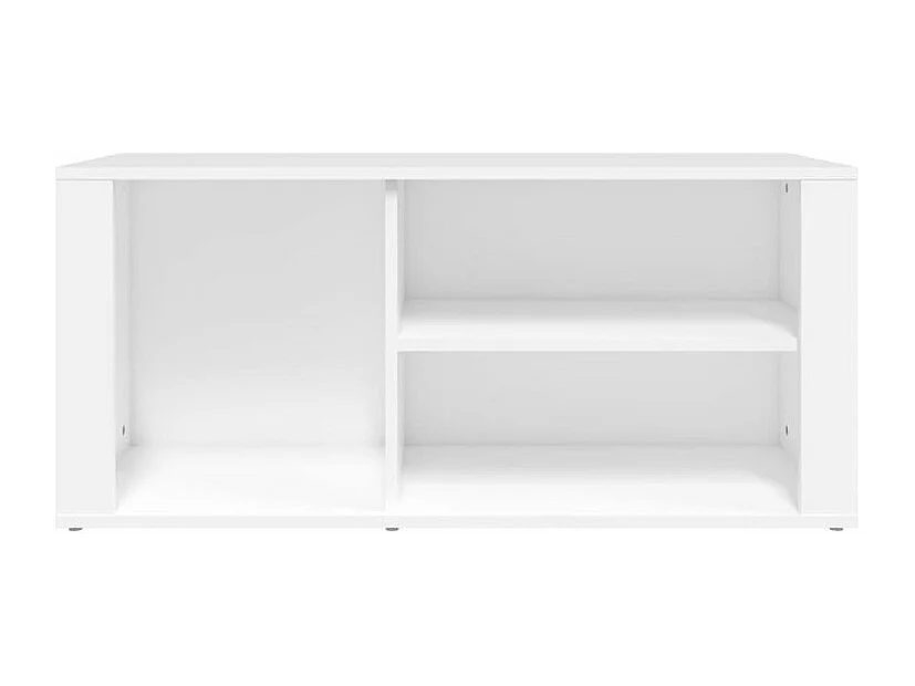 Armoire à chaussures Blanc 100x35x45 Bois d'ingénierie