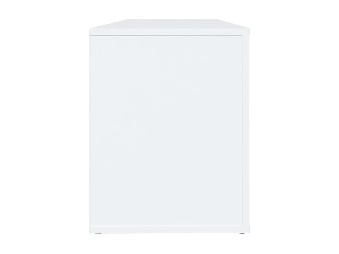 Armoire à chaussures Blanc 100x35x45 Bois d'ingénierie