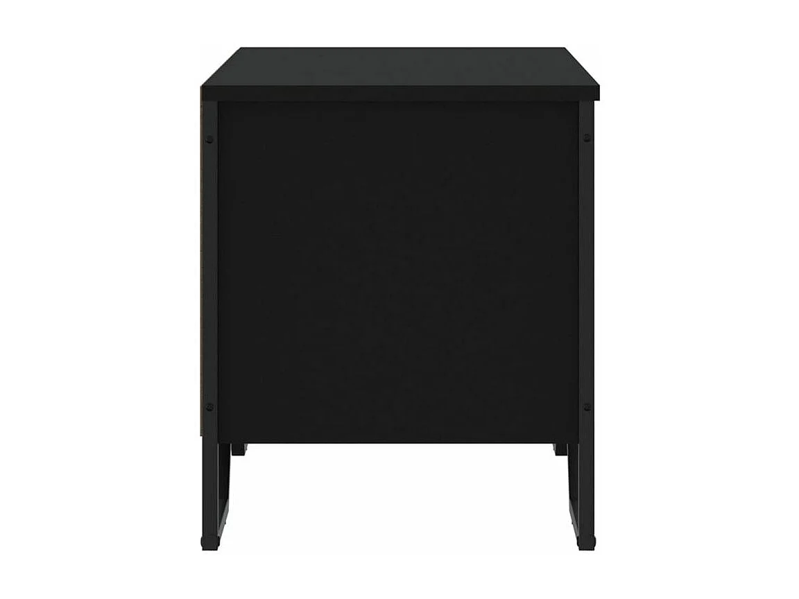 Armoire à chaussures noir 90x38x45,5 bois d'ingénierie