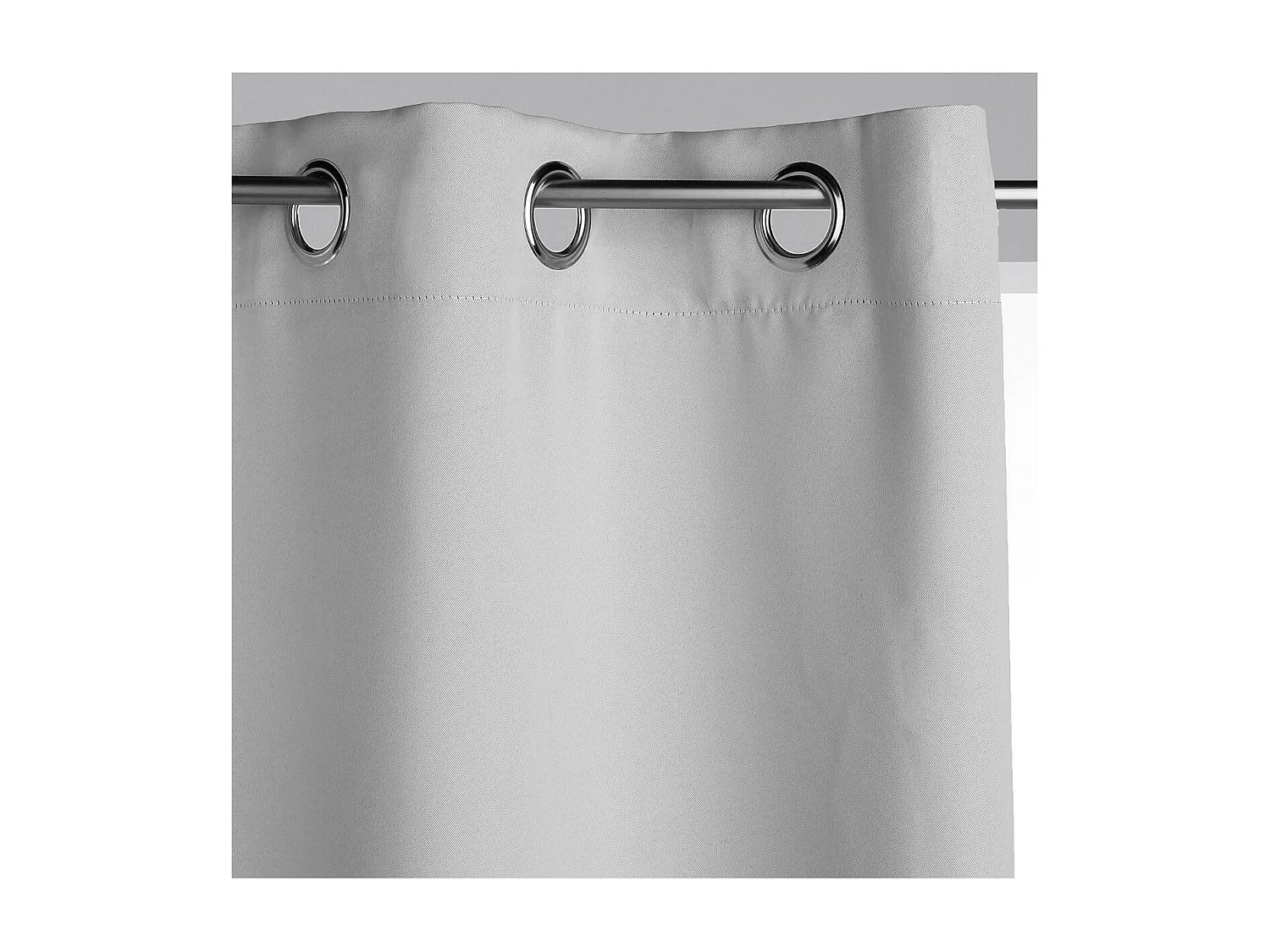 Ösenschal mit elegantem Verdunkelungseffekt 140 x 260 cm