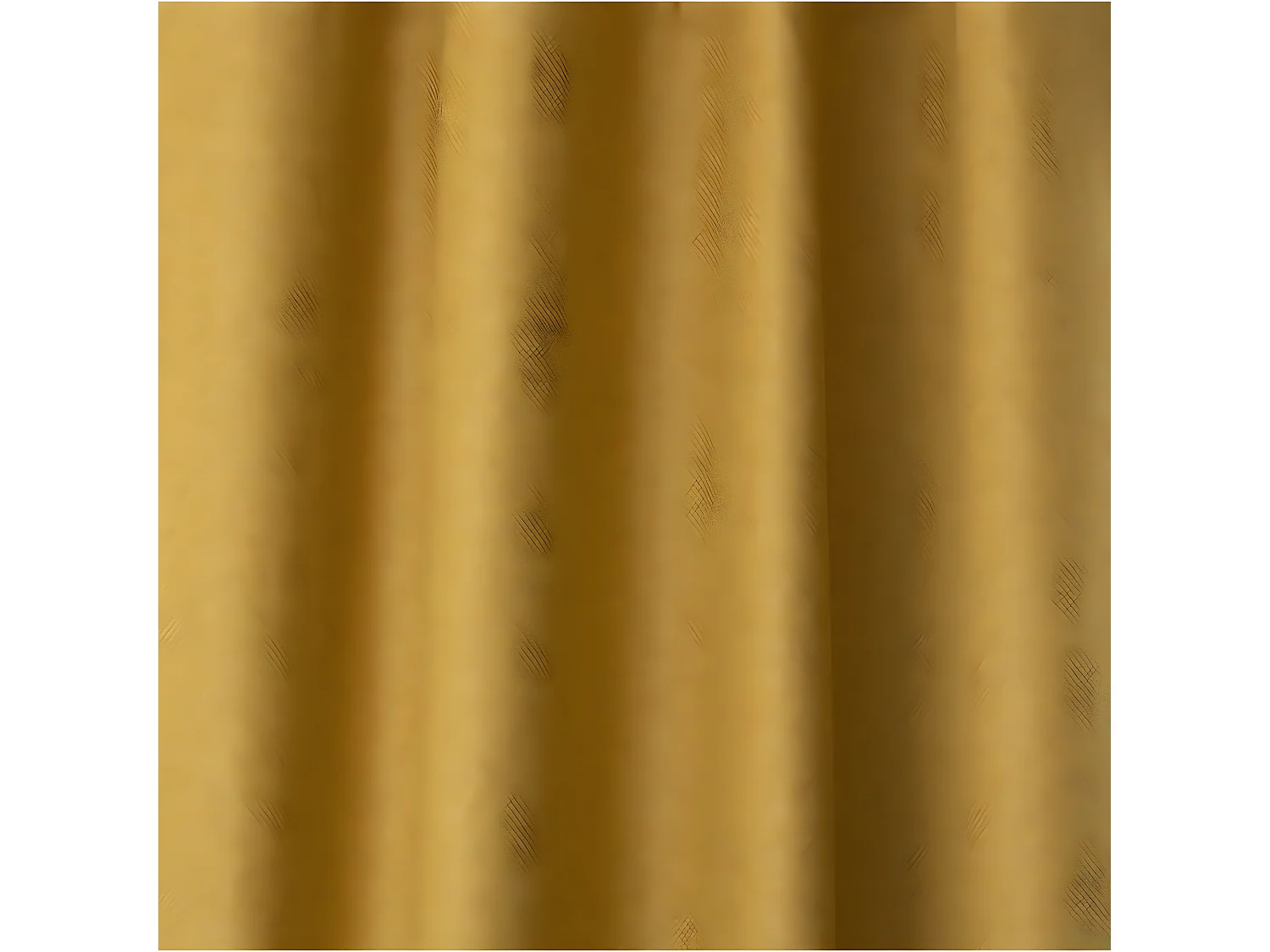 Rideau à œillets isolant et occultant Jaune Ocre 140 x 260 cm