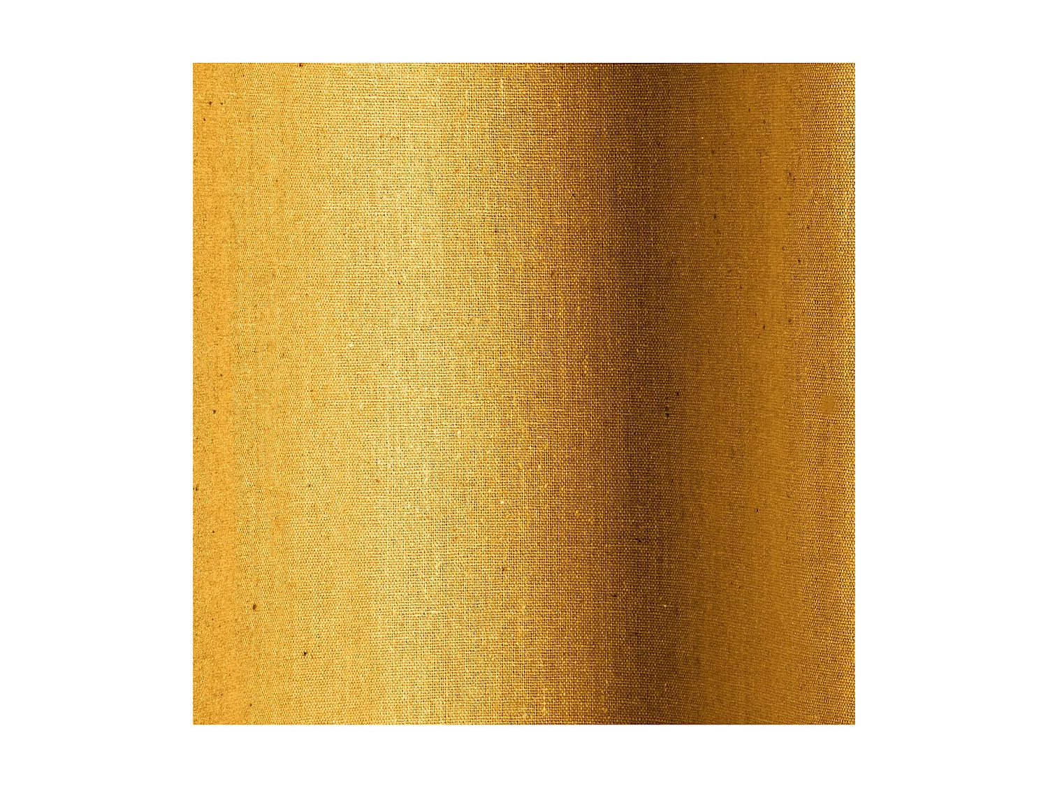 Rideau à œillets Tissu Panama Ocre 140 x 260 cm