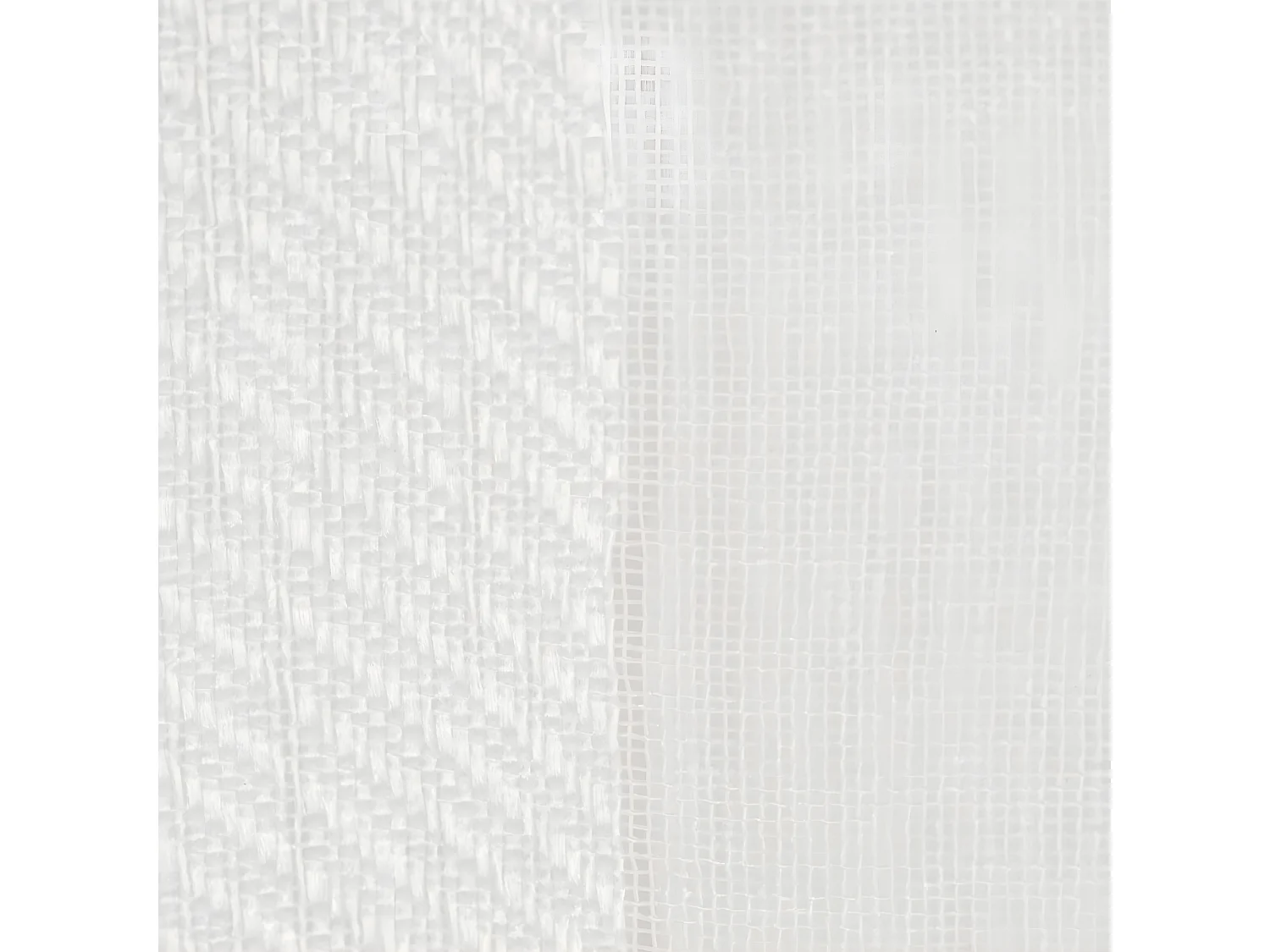 Voilage à œillets Ivoire motif  lignes verticales 140 x 240 cm