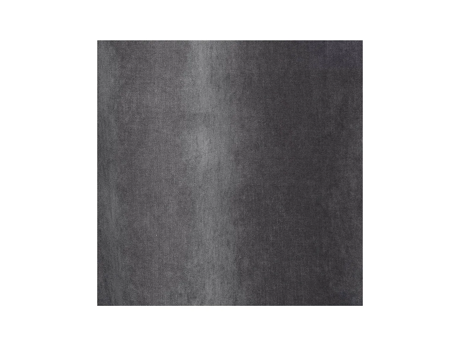 Rideau à œillets effet suédine Gris Foncé 140 x 260 cm