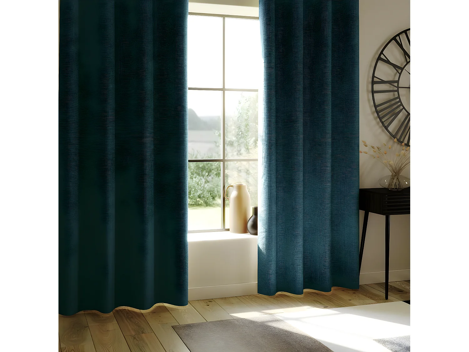 Vollverdunkelungsvorhang mit Beschichtungsschicht 140 x 260 cm