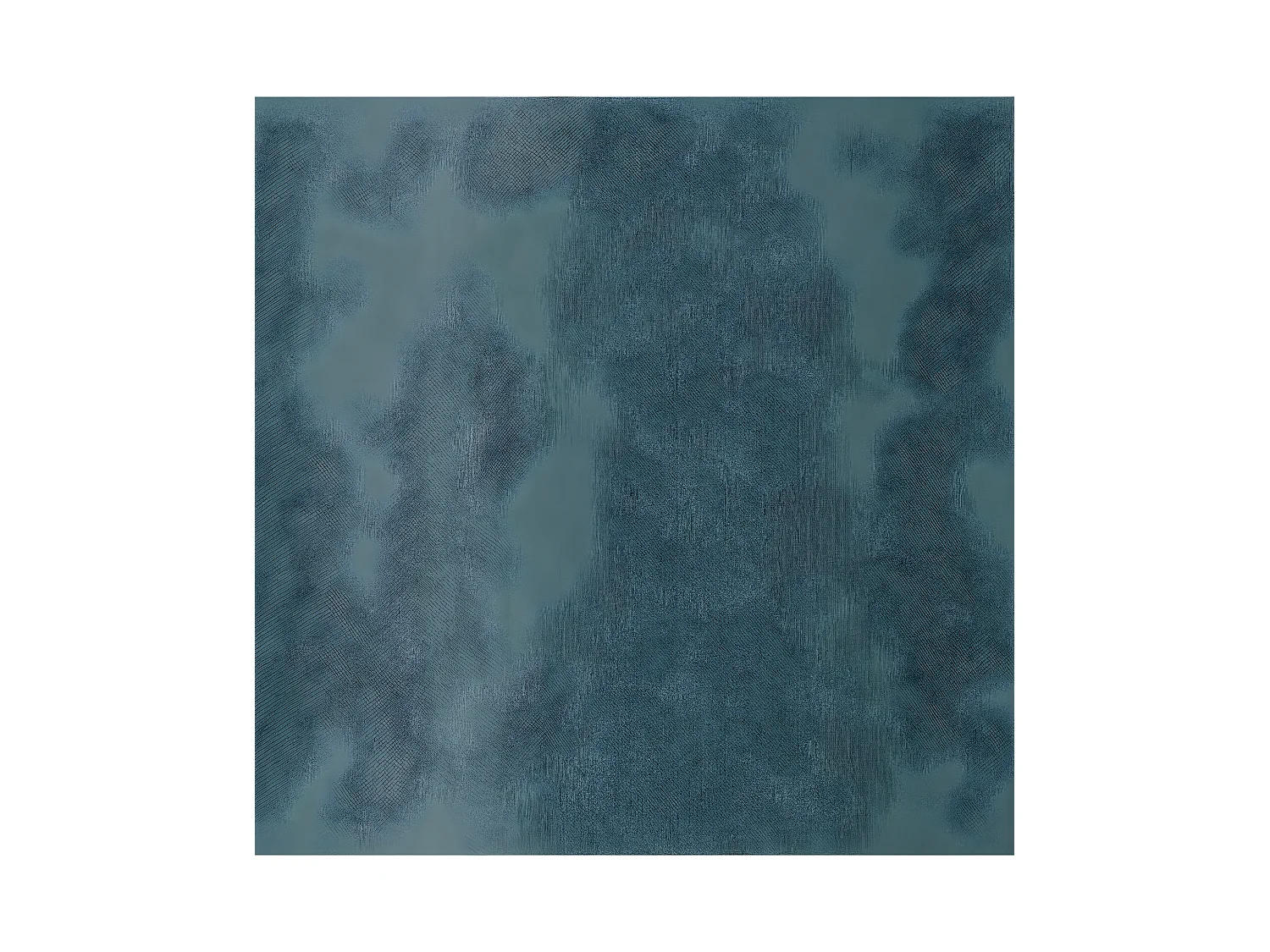 Rideau à œillets effet suédine Bleu canard 140 x 260 cm