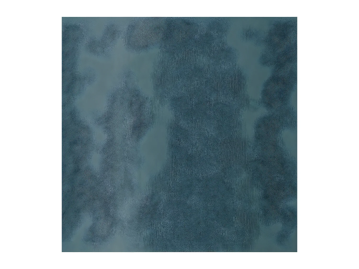 Rideau à œillets effet suédine Bleu canard 140 x 260 cm