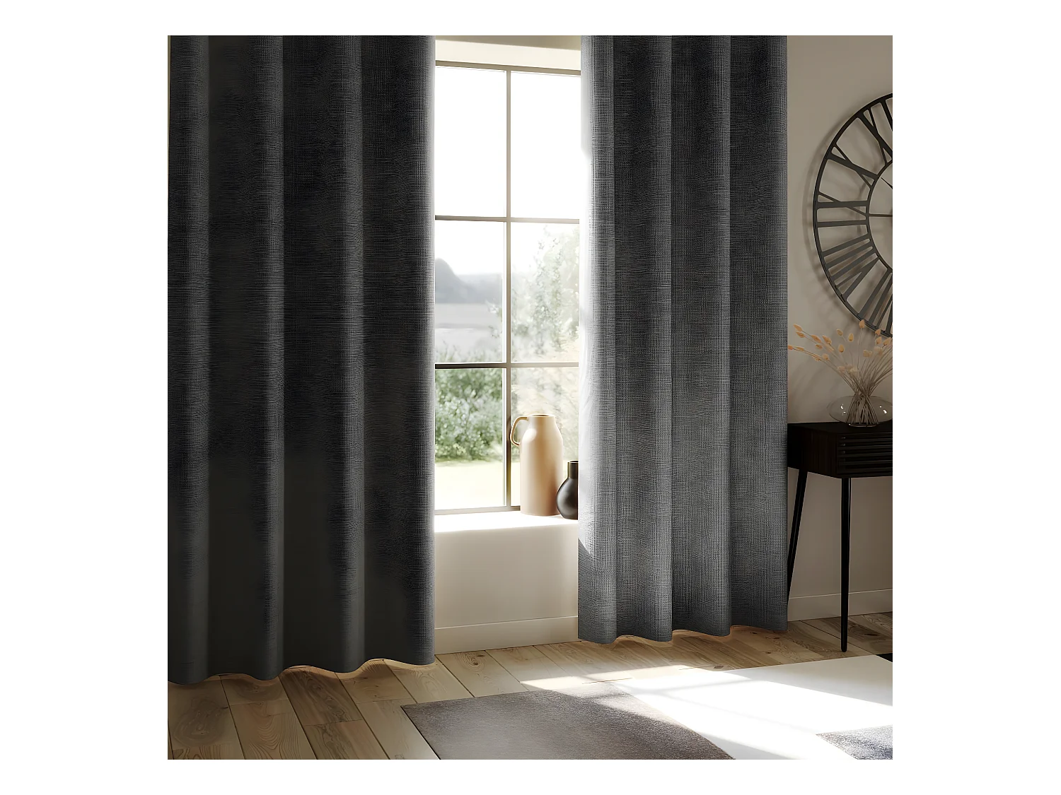 Vollverdunkelungsvorhang mit Beschichtungsschicht 140 x 260 cm